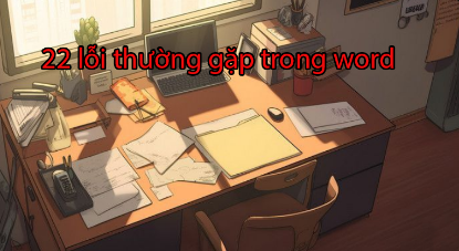 Hình ảnh cho bài viết 22 Lỗi Thường gặp trong word và cách khắc phục chi tiết